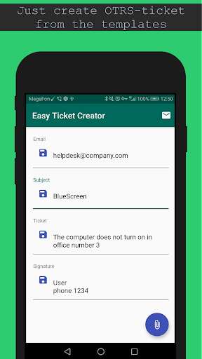 Run android online APK Easy Ticket Creator for OTRS (HelpDesk) from MyAndroid or emulate Easy Ticket Creator for OTRS (HelpDesk) using MyAndroid