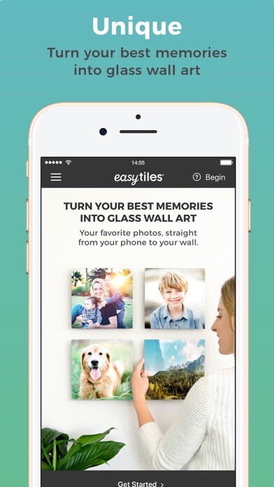 Emulate iPhone app EasyTiles - Glass Photo Prints using MyAndroid Emulate iPhone app EasyTiles - Glass Photo Prints using MyAndroid