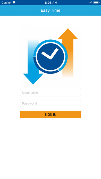 Emulate iPhone app Easy Time & Attendance using MyAndroid Emulate iPhone app Easy Time & Attendance using MyAndroid