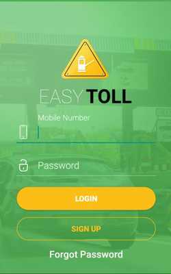 Emulate Android APK Easy Toll:Pay Toll Tax via App