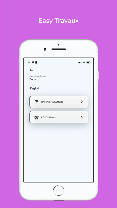 Emulate iPhone app Easy Travaux using MyAndroid Emulate iPhone app Easy Travaux using MyAndroid