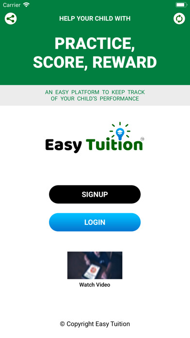 Emulate iPhone app Easy Tuition using MyAndroid Emulate iPhone app Easy Tuition using MyAndroid