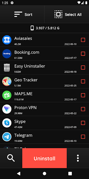 Run android online APK Easy Uninstaller from MyAndroid or emulate Easy Uninstaller using MyAndroid