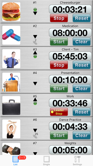 Emulate iPhone app Easy UP/down Timers using MyAndroid Emulate iPhone app Easy UP/down Timers using MyAndroid