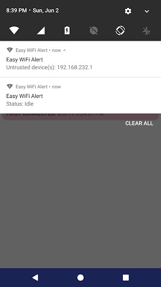 Run android online APK Easy WiFi Alert from MyAndroid or emulate Easy WiFi Alert using MyAndroid