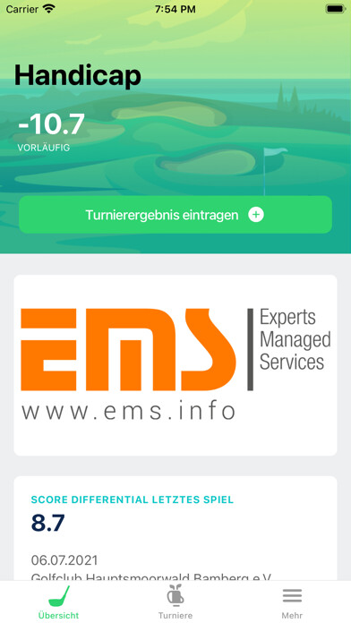 Emulate iPhone app Easy World Handicap using MyAndroid Emulate iPhone app Easy World Handicap using MyAndroid
