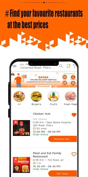 Run android online APK Eat24 from MyAndroid or emulate Eat24 using MyAndroid Run android online APK Eat24 from MyAndroid or emulate Eat24 using MyAndroid