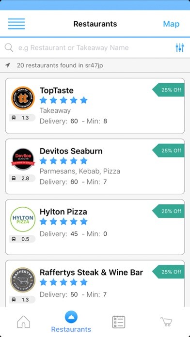 Emulate iPhone app Eat And Repeat using MyAndroid