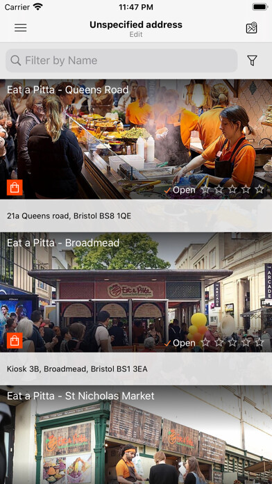 Emulate iPhone app Eat a Pitta using MyAndroid Emulate iPhone app Eat a Pitta using MyAndroid