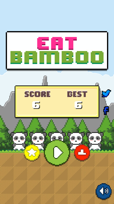 Emulate iPhone app Eat Bamboo using MyAndroid