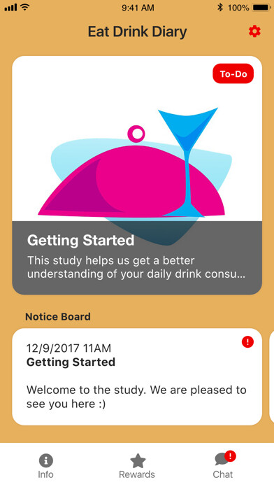 Emulate iPhone app Eat Drink Diary using MyAndroid Emulate iPhone app Eat Drink Diary using MyAndroid