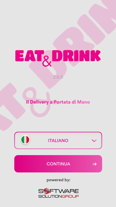 Emulate iPhone app Eat & Drink Italia using MyAndroid