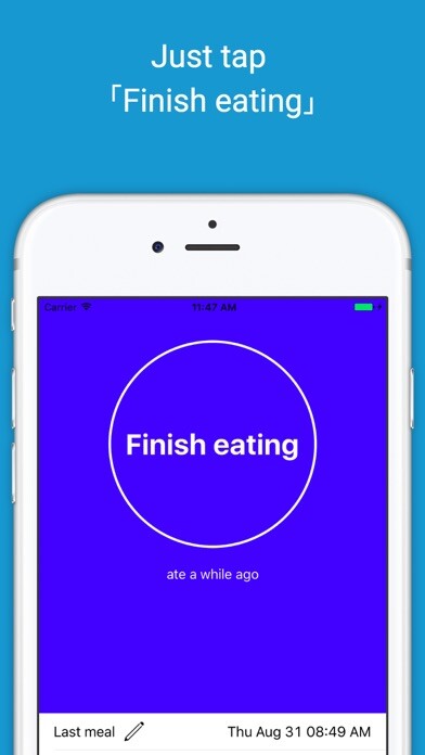 Emulate iPhone app Eating Time - meal reminder using MyAndroid Emulate iPhone app Eating Time - meal reminder using MyAndroid