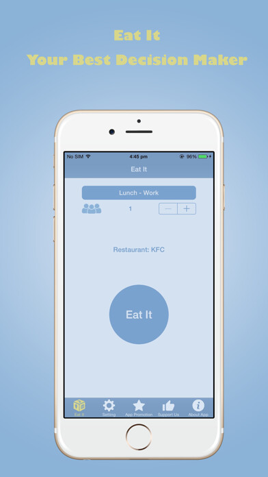 Emulate iPhone app Eat It - Help you Choose a Restaurant using MyAndroid Emulate iPhone app Eat It - Help you Choose a Restaurant using MyAndroid