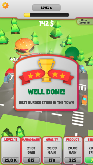 Emulate iPhone app Eat N Drive: Fastfood Business using MyAndroid