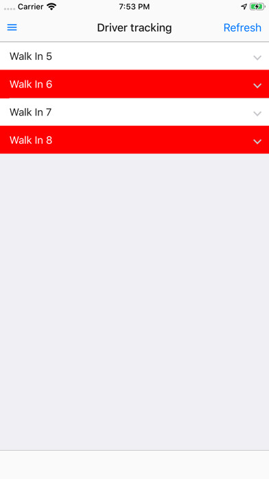 Emulate iPhone app eatPOS driver tracking using MyAndroid Emulate iPhone app eatPOS driver tracking using MyAndroid