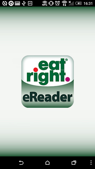 Emulate iPhone app eatright eReader using MyAndroid
