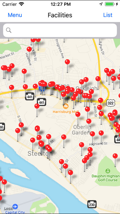 Emulate iPhone app EatSafePA using MyAndroid Emulate iPhone app EatSafePA using MyAndroid