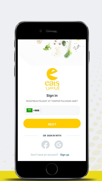 Emulate iPhone app Eats Customer using MyAndroid