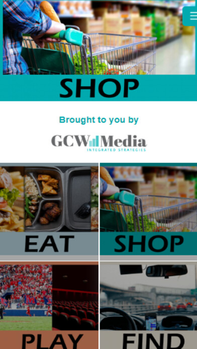 Emulate iPhone app Eat Shop Play Find using MyAndroid