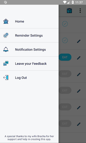 Run android online APK EatWise - Meal Reminder from MyAndroid or emulate EatWise - Meal Reminder using MyAndroid