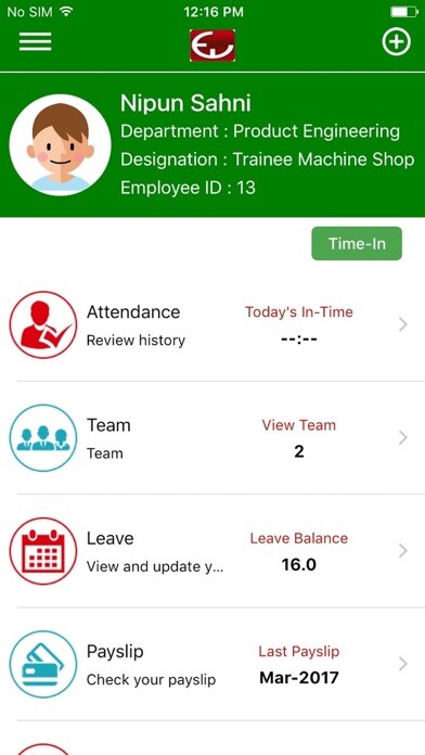 Emulate iPhone app EazeHR - HR and Payroll using MyAndroid Emulate iPhone app EazeHR - HR and Payroll using MyAndroid