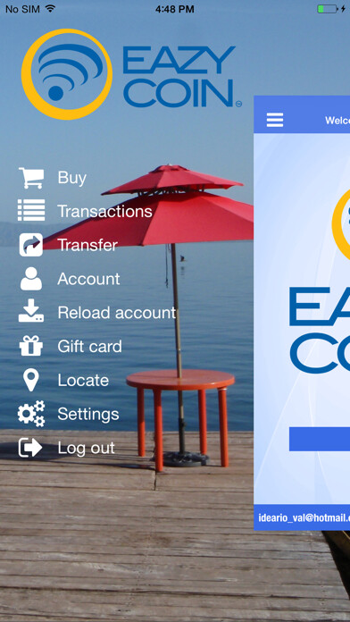 Emulate iPhone app EazyCoin ™ using MyAndroid