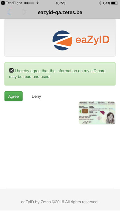 Emulate iPhone app eaZyID using MyAndroid Emulate iPhone app eaZyID using MyAndroid