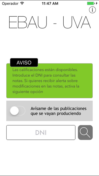 Emulate iPhone app EBAU UVA using MyAndroid Emulate iPhone app EBAU UVA using MyAndroid