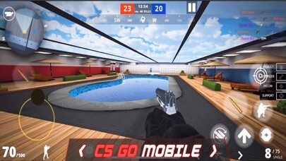 Emulate iPhone app EB GO : Gun Shooting Games FPS using MyAndroid