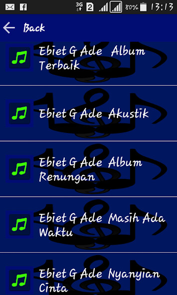 Run android online APK Ebiet G Ade Album Terbaik from MyAndroid or emulate Ebiet G Ade Album Terbaik using MyAndroid Run android online APK Ebiet G Ade Album Terbaik from MyAndroid or emulate Ebiet G Ade Album Terbaik using MyAndroid