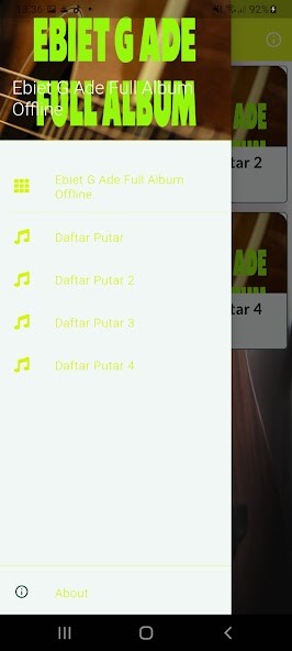 Run android online APK Ebiet G Ade Full Album Offline from MyAndroid or emulate Ebiet G Ade Full Album Offline using MyAndroid