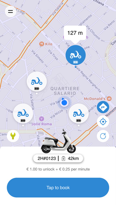 Emulate iPhone app e-BikeKing Sharing using MyAndroid Emulate iPhone app e-BikeKing Sharing using MyAndroid