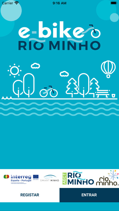 Emulate iPhone app e-bike Rio Minho using MyAndroid