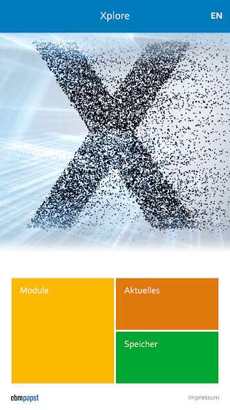 Emulate iPhone app ebm-papst Xplore using MyAndroid Emulate iPhone app ebm-papst Xplore using MyAndroid
