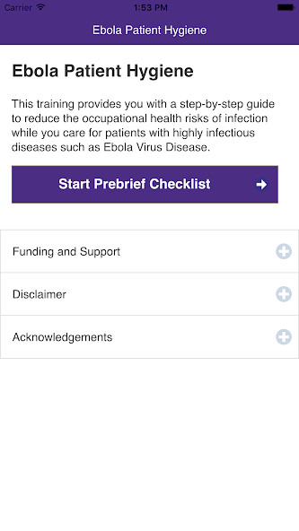 Run android online APK Ebola Patient Hygiene from MyAndroid or emulate Ebola Patient Hygiene using MyAndroid