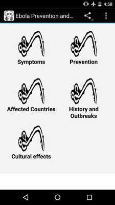 Emulate Android APK Ebola Prevention and Care