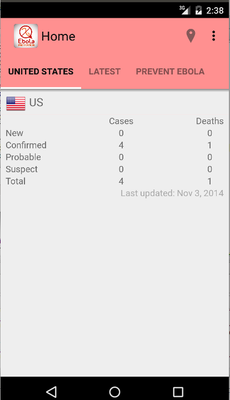 Emulate Android APK Ebola Prevention App Emulate Android APK Ebola Prevention App