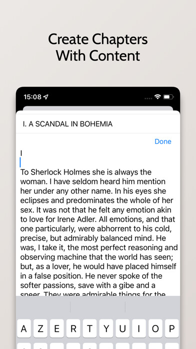 Emulate iPhone app ebook leap - ePub Creator using MyAndroid