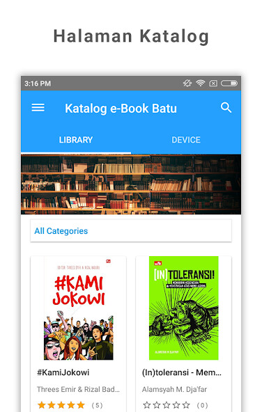 Run android online APK e-Book Perpustakaan Kota Batu from MyAndroid or emulate e-Book Perpustakaan Kota Batu using MyAndroid