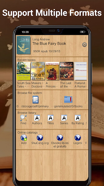 Run android online APK EBook Reader  Free ePub Books from MyAndroid or emulate EBook Reader  Free ePub Books using MyAndroid