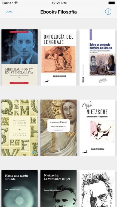 Emulate iPhone app Ebooks de Filosofía en Biblioteca Digital Gratuita using MyAndroid Emulate iPhone app Ebooks de Filosofía en Biblioteca Digital Gratuita using MyAndroid
