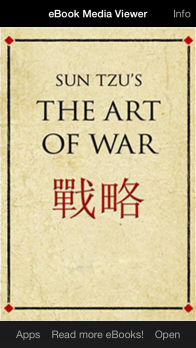Emulate iPhone app eBook: The Art of War using MyAndroid Emulate iPhone app eBook: The Art of War using MyAndroid