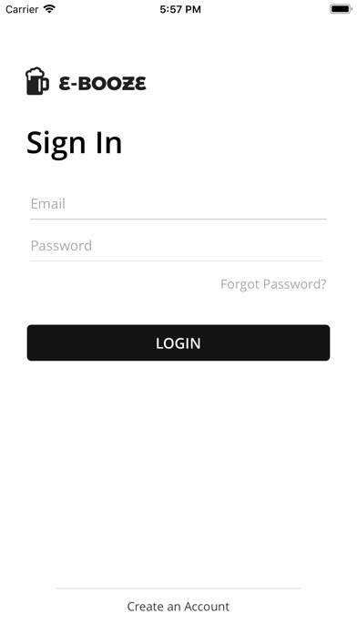 Emulate iPhone app E-Booze using MyAndroid