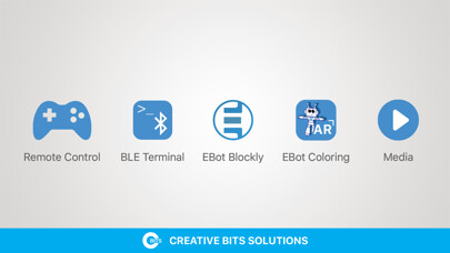 Emulate iPhone app EBot Blockly using MyAndroid