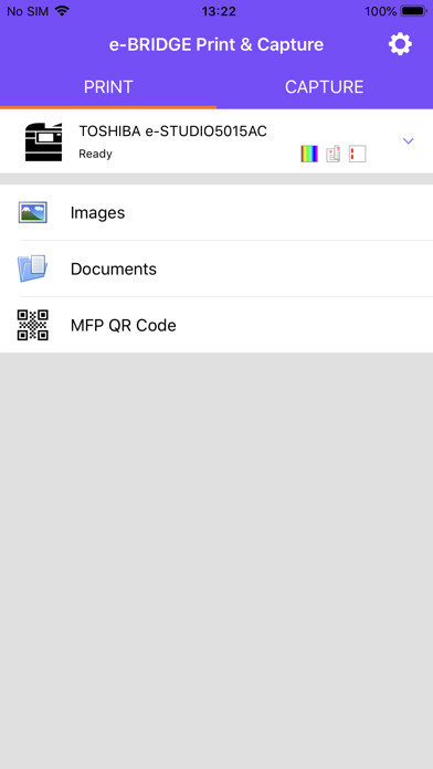 Emulate iPhone app e-BRIDGE Print & Capture using MyAndroid Emulate iPhone app e-BRIDGE Print & Capture using MyAndroid