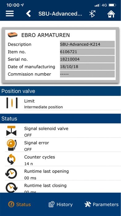 Emulate iPhone app EBRO Connect using MyAndroid