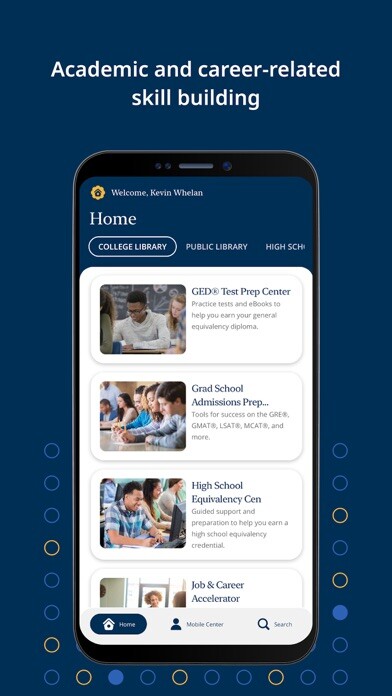 Emulate iPhone app EBSCO LearningExpress using MyAndroid Emulate iPhone app EBSCO LearningExpress using MyAndroid