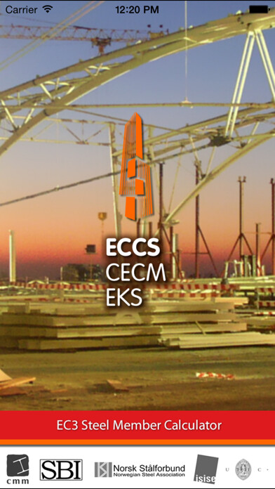Emulate iPhone app EC3 Steel Member Calculator using MyAndroid