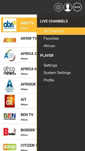 Run android online APK eCable TV from MyAndroid or emulate eCable TV using MyAndroid